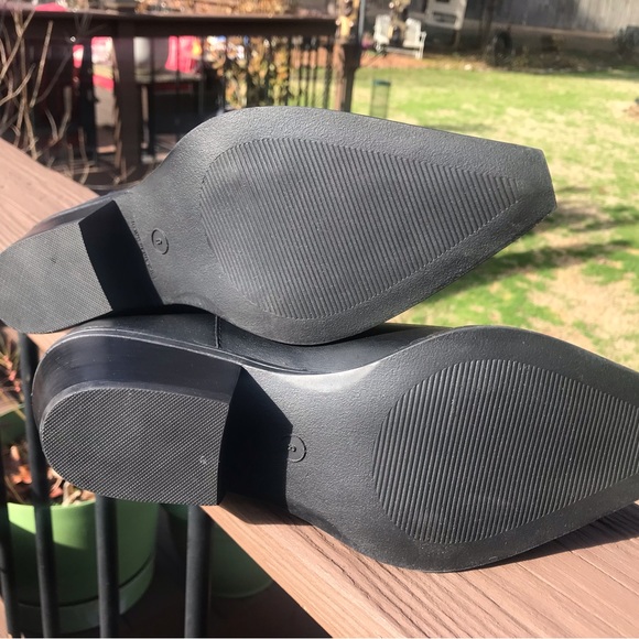 Sizes 7 & 8. Steve Madden black genuine leather cowboy boots. New in box. - Picture 10 of 11